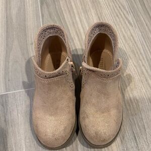 Seychelles Tan Ankle Boots Suede Slip-On